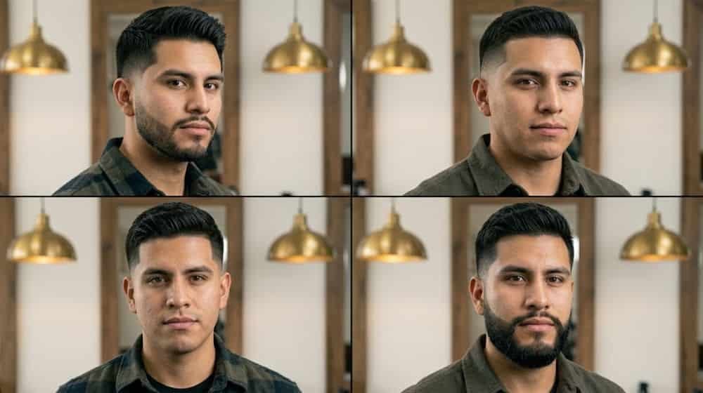 Tipos de fade para hombre: taper, low, mid y high fade en Tizayuca